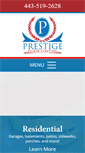 Mobile Screenshot of prestigefloorcoating.com